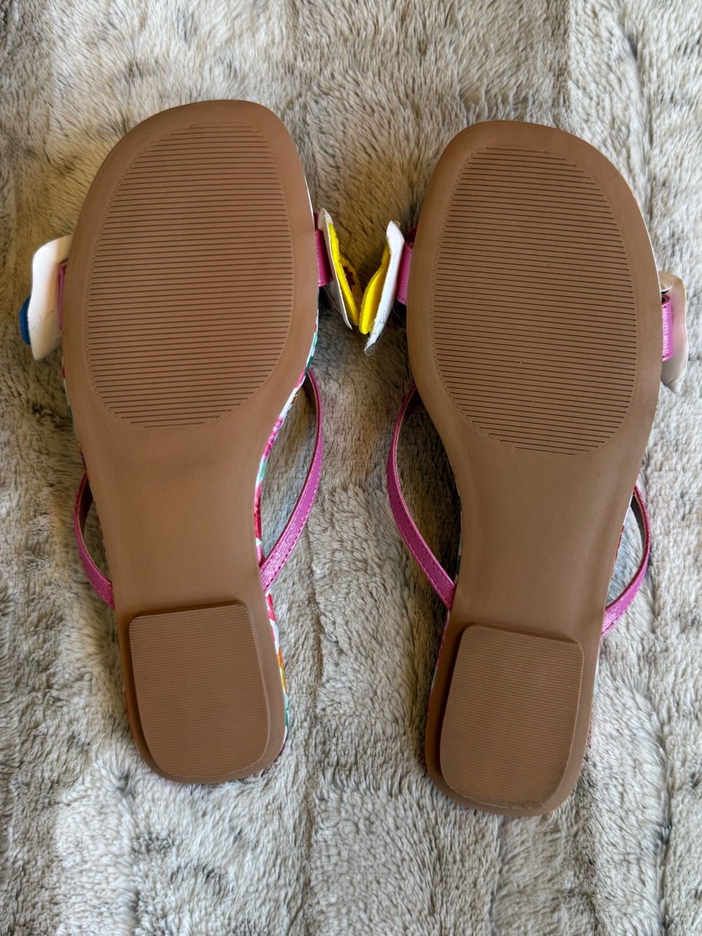 NEW Betsey Johnson Sellena Slide Sandal in Teal Multi Size 8.5” - Picture 10 of 13